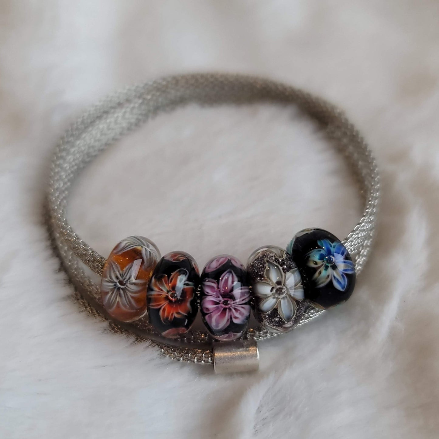 Floral Symphony Chain Bracelet