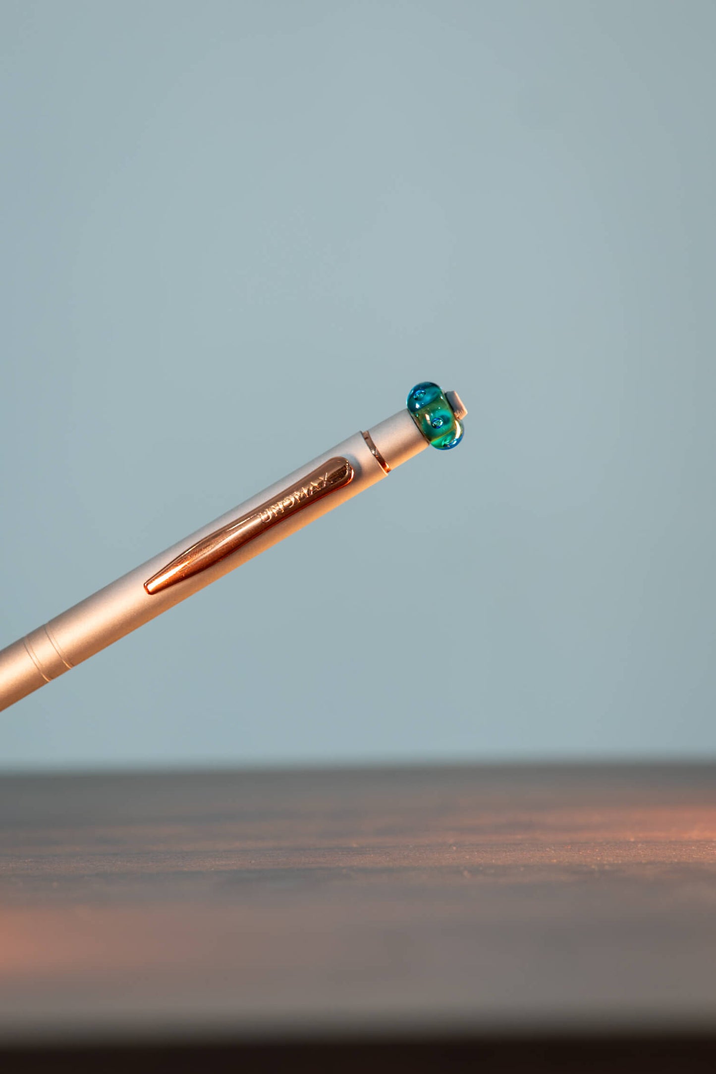 Tathara Unomax Beaded Pen. Ocean Bubbles Pen.
