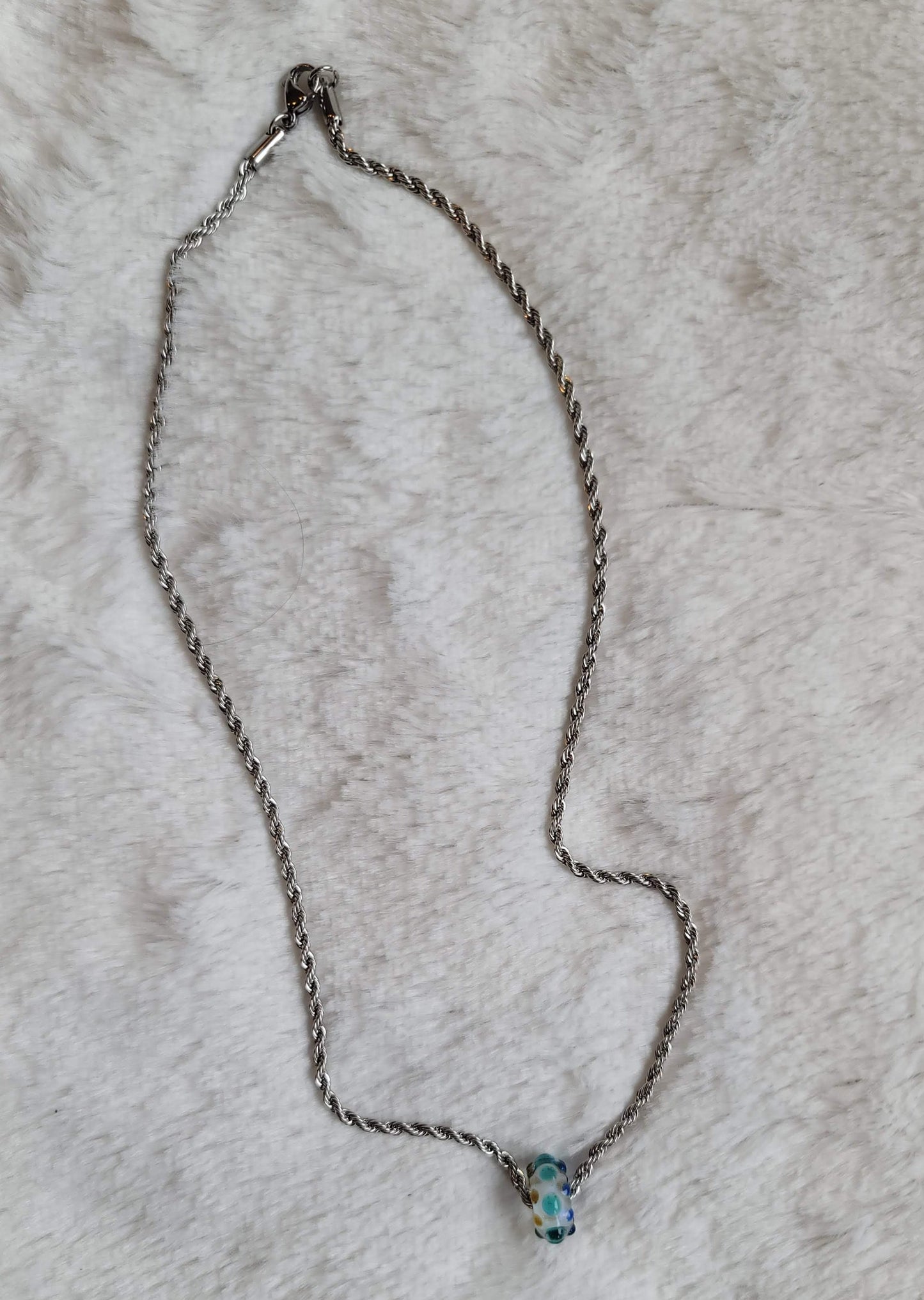 Celestial Dawn Necklace  Tathara Beaded Necklace Full Photo.